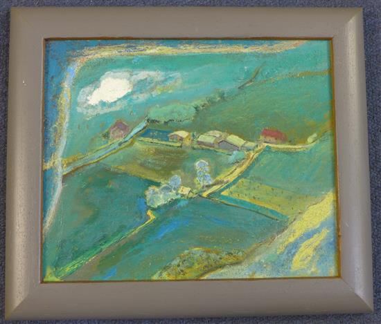 § Harold Mockford (1932-) Mount Caburn, 31.5 x 35.5in.